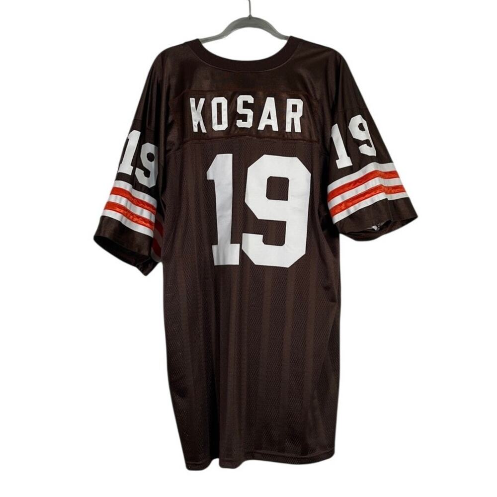 Rare 80s Vintage Navigator Cleveland Browns Bernie Kosar #19 Football Jersey XXL